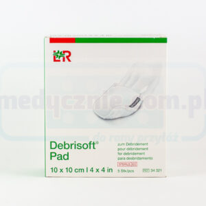 Debrisoft Pad 10x10cm 1szt - opatrunek do opracowania rany